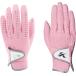  Kasco DNA SUEDE женский Golf перчатка обе рука для ( розовый * размер :18cm) возвращенный товар вид другой A