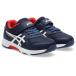  Asics Kids * Junior для спортивные туфли LAZERBEAM KF-MG( темно-синий голубой / белый * размер :22.0cm) возвращенный товар вид другой A