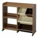 Iris o-yama книжный шкаф есть игрушка house подставка ( грецкий орех Brown ) IRIS игрушка коробка HTHR-34 стенка гайка Brown возвращенный товар вид другой A