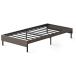  Iris o-yama дерево steel bed одиночный дизайн he платье одиночный товар ( черный walnut ) IRIS SBW01-S черный / грецкий орех возвращенный товар вид другой A