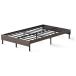 Iris o-yama дерево steel bed полуторный дизайн he платье одиночный товар ( черный walnut ) IRIS SBW01-SDbla/wo возвращенный товар вид другой A