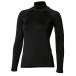  корпус жесткость энергия стрейч Thermo teo с высоким воротником рубашка женский M ( черный ) |7 день ~10 день . отгрузка | возвращенный товар вид другой B