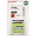  sharp заряжающийся Никель-металлгидридные батареи 600mAh SHARP JD-A002 возвращенный товар вид другой A