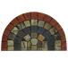  лучший ko вход Raver коврик (45×75cm) semi Circle stain do плитка ND-472 возвращенный товар вид другой A