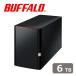 �Хåե�������BUFFALO �ͥåȥ���б��ϡ��ɥǥ����� 6TB(3TB��2) ��󥯥��ơ������ LS220DNB���꡼�� LS220DN0602B ���ʼ���B