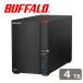  Buffalo сеть соответствует жесткий диск (NAS) 4TB(2TB×2) LinkStation 2.5GbE установка высокая скорость модель LS720D серии (RAID 0/1 соответствует ) LS720D0402 возвращенный товар вид другой B