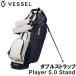  оправа PLAYER 5.0 Stand caddy bag двойной ремешок (AMERICANA*8.5 type *47 дюймовый Club соответствует ) возвращенный товар вид другой A