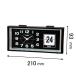  Ran Dex глаз ... часы retro style часы Pachi Rico YT5312BK возвращенный товар вид другой A