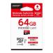 HIDISCge-mingmicroSDXC карта 64GB CLASS10 UHS-I соответствует HDMCSDX64GSW-WOA возвращенный товар вид другой B