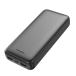 HIDISC Lynn кислота металлический 20000mAh внезапный скорость зарядка мобильный аккумулятор ( черный ) HD-MB20000RSLSBK возвращенный товар вид другой A