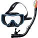 AQA мужской для дайвинг * подводное плавание маска & snorkel ( черный / Night голубой ) возвращенный товар вид другой B