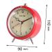  Dulton глаз ... часы DULTON сигнализация часы ( красный ) 100-053Q/ RD возвращенный товар вид другой A