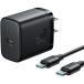 JOYROOM(祤롼) 25W ®Ŵ PDб Type-C1ݡ ACץ USB-C֥° JR-TCF11 ʼA