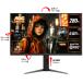 AOC ߥ󥰱վǥץ쥤(26.5/ Fast IPS/ WQHD 25601440/ 280Hz/ 1ms/ HDR400/ HDMI2.1/ DP1.4/ VESA)(֥å) Q27G4ZD/ 11 ʼA