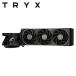 TRYX HOLO 360 серии тент графика отображать функция установка вода блок принятие все в одном простой водяное охлаждение CPU кондиционер ( черный ) L-H360A-DM3M-G0K возвращенный товар вид другой B