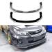  передний спойлер "губа" Subaru Impreza GR GV type GRB GRF GVB GVF блеск черный карбоновый черный Canard 3 раздел неоригинальный товар 