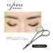 YS park брови si The - Pro YS-EBS04 PRO Y.S.PARK Eyebrow scissors. для si The - профессиональный . cut зажим сделано в Японии нержавеющая сталь зеркальная полировка профессиональный 