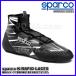 sparco ( Sparco ) FIA STANDARD : 8877-2022 Cart обувь K-RAPID LACES (ke-lapido гонки ) размер 45 черный / белый BKB0003B0K06045