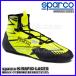 sparco ( Sparco ) FIA STANDARD : 8877-2022 Cart обувь K-RAPID LACES (ke-lapido гонки ) размер 47 флуоресценция желтый / черный BKB0003B0Y04047