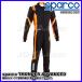 sparco ( Sparco ) FIA 8877-2022 / KC.017.24-O Cart костюм THUNDER ADVANCED ( Thunder advance do) черный / флуоресценция orange размер M BKS0010B0K0400M
