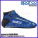 sparco ( Sparco ) FIA 8856-2018 - SFI 3.3/5 рейсинг обувь SLALOM+ (sla ROME плюс ) размер 38 электрический голубой BRB0001B0N05038