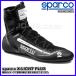 sparco ( Sparco ) FIA 8856-2018 - SFI 3.3/5 рейсинг обувь X-LIGHT PLUS ( X свет плюс ) размер 45 черный / белый BRB0003B0K06045