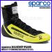 sparco ( Sparco ) FIA 8856-2018 - SFI 3.3/5 рейсинг обувь X-LIGHT PLUS ( X свет плюс ) размер 39 флуоресценция желтый / черный BRB0003B0Y04039