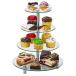 ZAFUU 4 step round strengthen glass cup cake stand | modern . cake stand desert tower p.m.. tea stand cake pe -stroke Lee Sand i