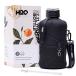 H2O Capsule 2.2L Half Gallon Water Bottle with Storage Sleeve and Removable