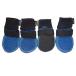 LONSUNEER Dog Boots Breathable and Protect Paws Soft Nonslip Soles Blue Col