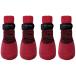 FouFou Dog 82550 2017 Rubber Dipped Socks, 2X-Large, Red