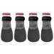 FouFou Dog 61511 2017 Heritage Rubber Dipped Socks, Small, Black