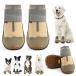 Dog Booties Waterproof Dog Shoes for All Weather, Dog Boots for Small Mediu