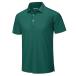 TACVASEN Mens Summer Polo Shirts Short Sleeve 3 Buttons Outdoor Hiking Fish