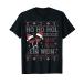 Funny Ho Ho Hol Mir Mal A Wine Ugly Christmas Sweater T-Shirt