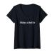 Womens Fidge.o.hol.ic, a person that love Fidget Toys. V-Neck T-Shirt