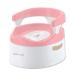 Child Potty Training Chair for Girls (Pink), Handles &amp; Splash Guard - Comfo