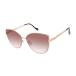 Jessica Simpson J5962 Refined Womens Metal Cat Eye Sunglasses with 100% UV