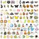 Enamel Pins for Backpacks, Cute Enamel Pins Backs Aesthetic Bulk Set Random
