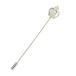 VVCome Elegant Cubic Zirconia Crown Swan Crystal Ginkgo Leaf Star Flower La
