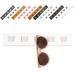 ACOCOFE Sunglass Organizer Wall Mount, Wood Eyeglass Storage Holder, Glasse