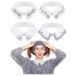 Giegxin 4 Pcs Rhinestone Fake Collar Dickey Collar for Women Embellished De