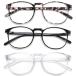 ousudela 3-Pack Blue Light Blocking Glasses for Women/Men Blue Light Glasse
