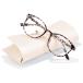FONHCOO Blue Light Blocking Glasses Women Men Computer Eyeglasses,TR90 Fash