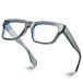 VISOONE TR90 Square Blue Light Blocking Glasses Fashion Computer Eyewear fo