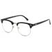 Blue Light Blocking Glasses for Women Men Classic Semi Rimless Fake Nerd An