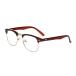  лебедь. Vintage Classic половина рама se мм m отсутствует бесцветные линзы очки Brown 