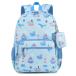 mygreen Kids ребенок девочка симпатичный рисунок принт рюкзак школьная сумка 11.5 дюймовый x15.7 дюймовый x5.1 дюймовый, Marine