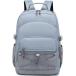 mygreen casual стиль легкий парусина рюкзак школьная сумка путешествие Day Pack, голубой серый, Day Pack рюкзак 