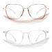 ROCKNIGHT Anti-Eyestrain and Headache Blue Light Blocking Glasses for Women